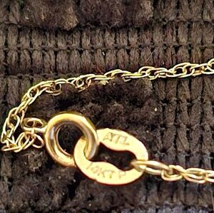 14k gold necklace